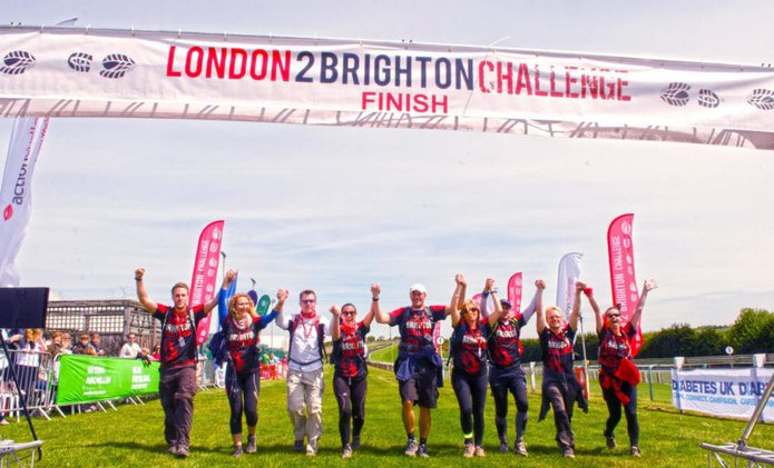 London to brighton fundraisers