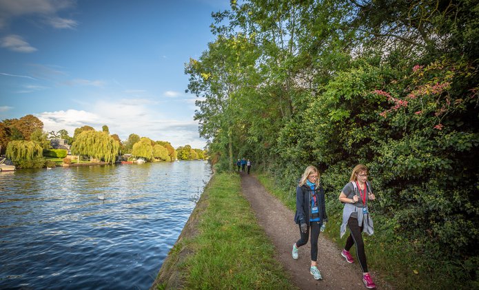Thames Path Challenge fundraisers
