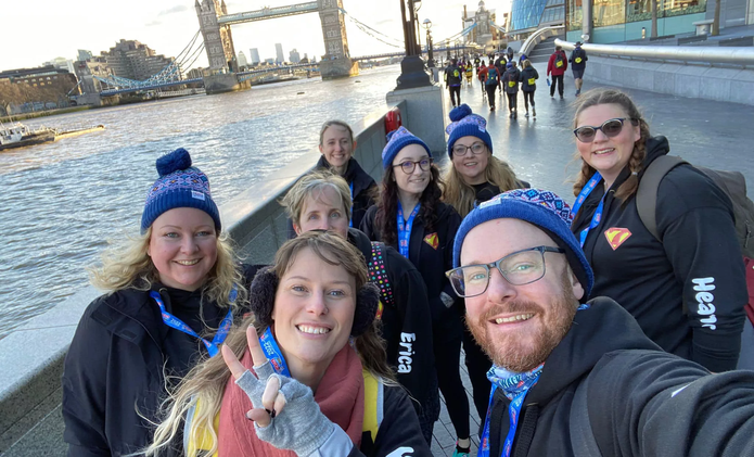 London Winter Walk fundraisers