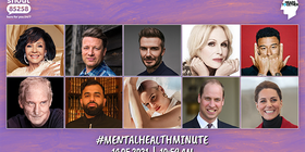 The Mental Health Minute Celebrity headshots